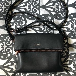 Small Black Crossbody Bag by Matt & Nat